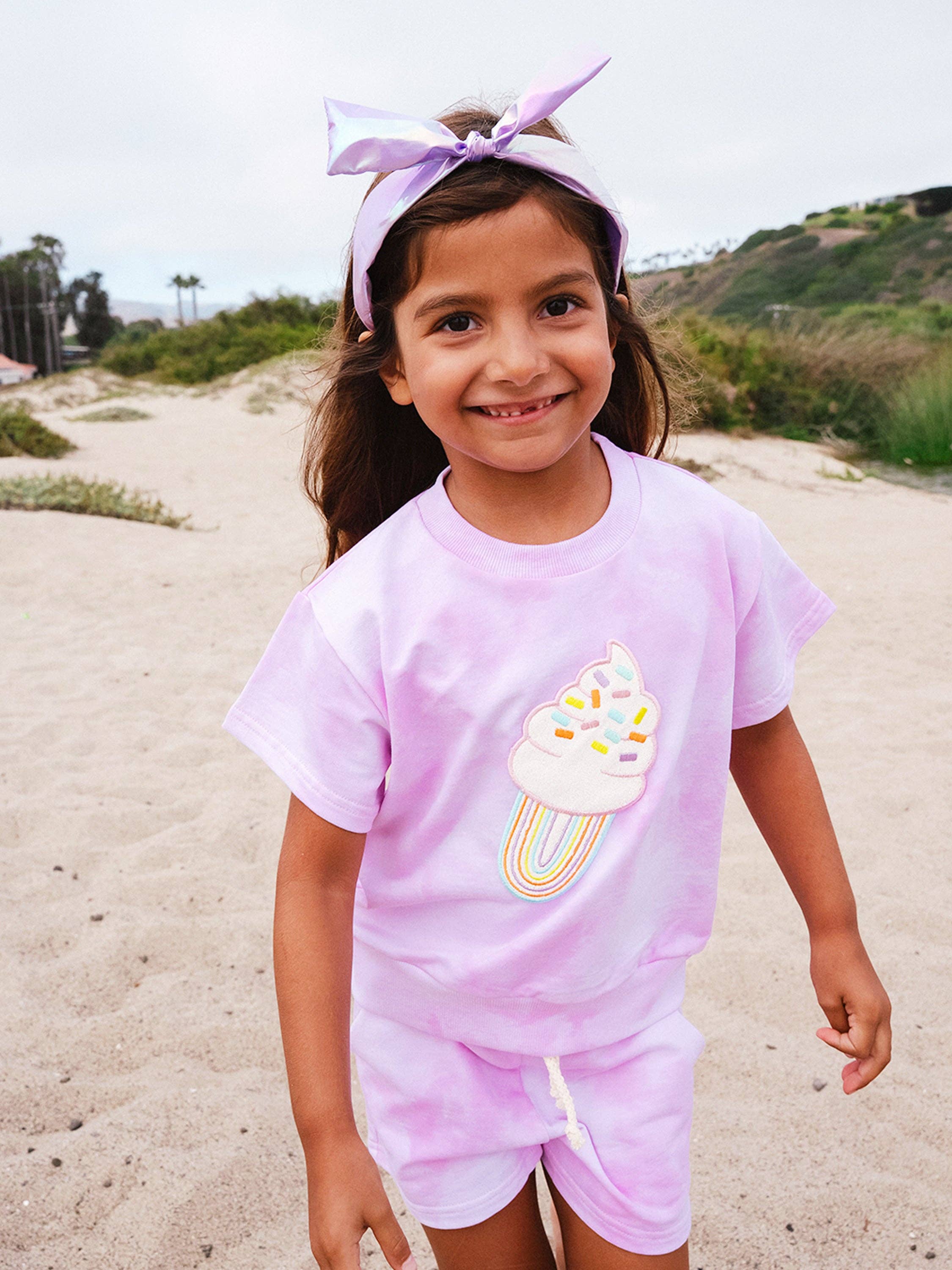 Violet Ice Cream Set: Pink