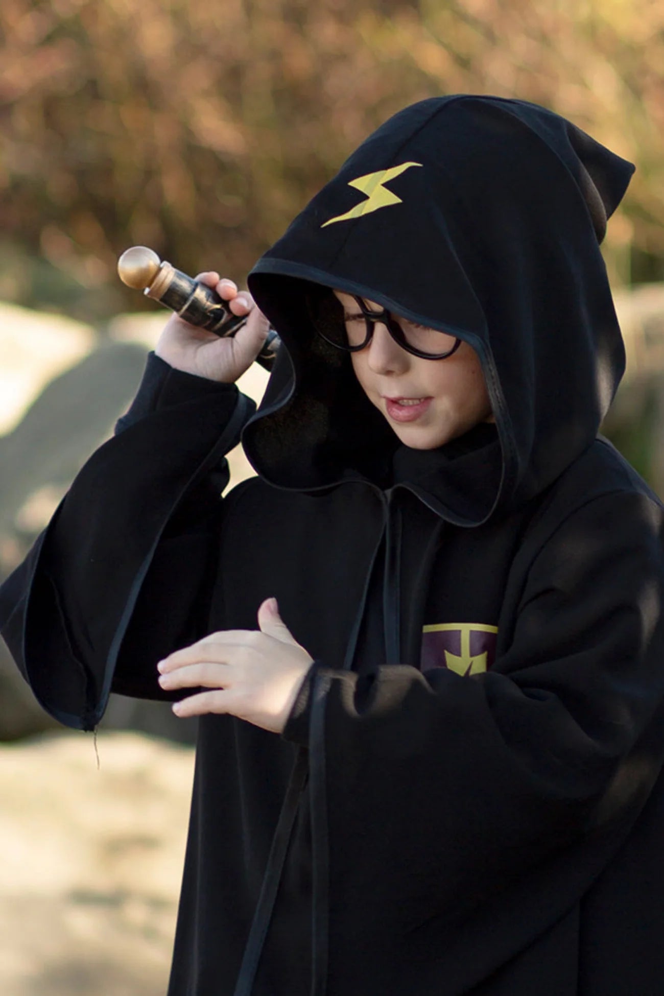 Wizard Cloak and Glasses