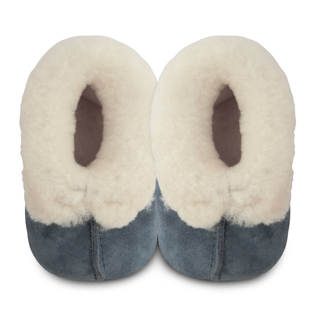 ALASKA - SHOOSHOOS BABY SHOES SLIPPER: Blue