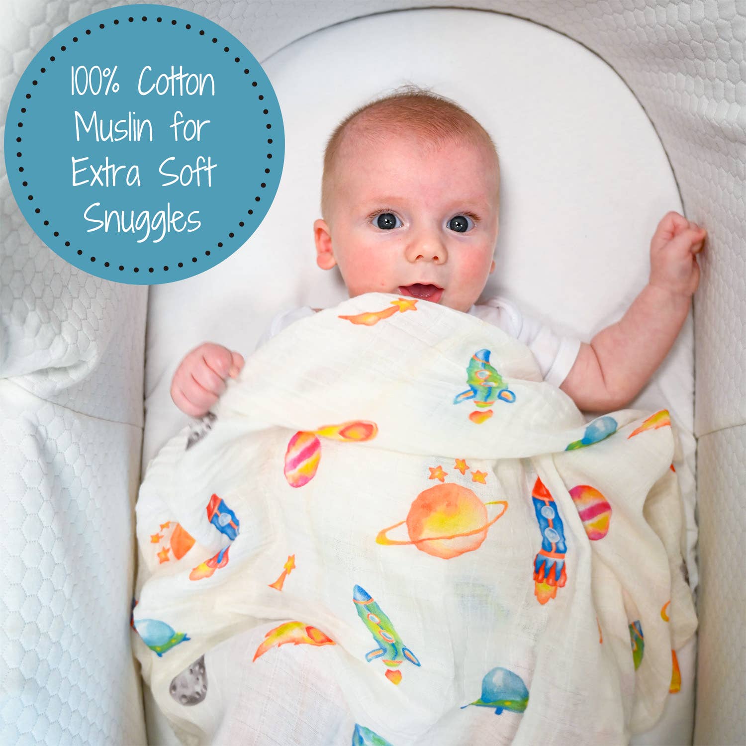 And Beyond Baby Muslin Swaddle Blanket