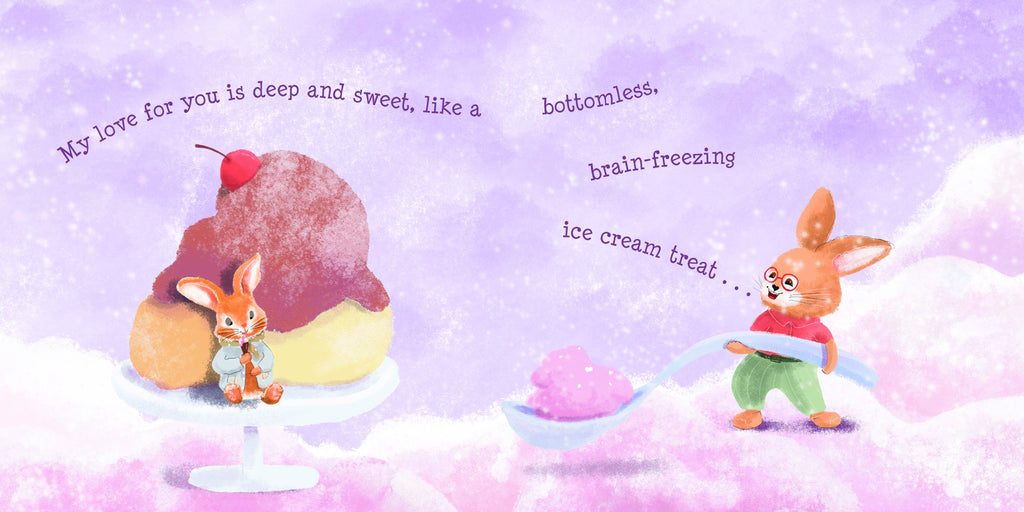 I Love You Like Ice Cream 7x7