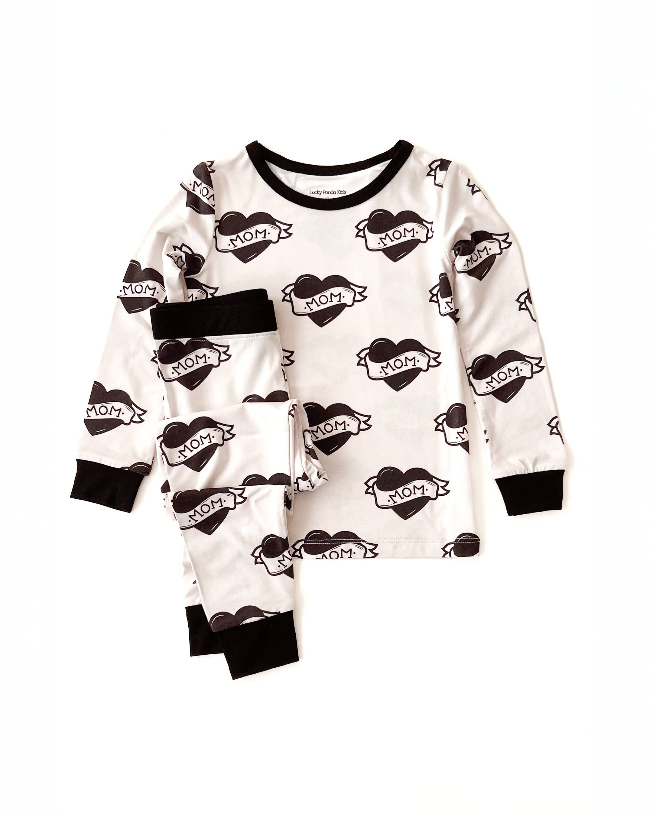 Bamboo Two Piece PJ Set | Mom Tattoo