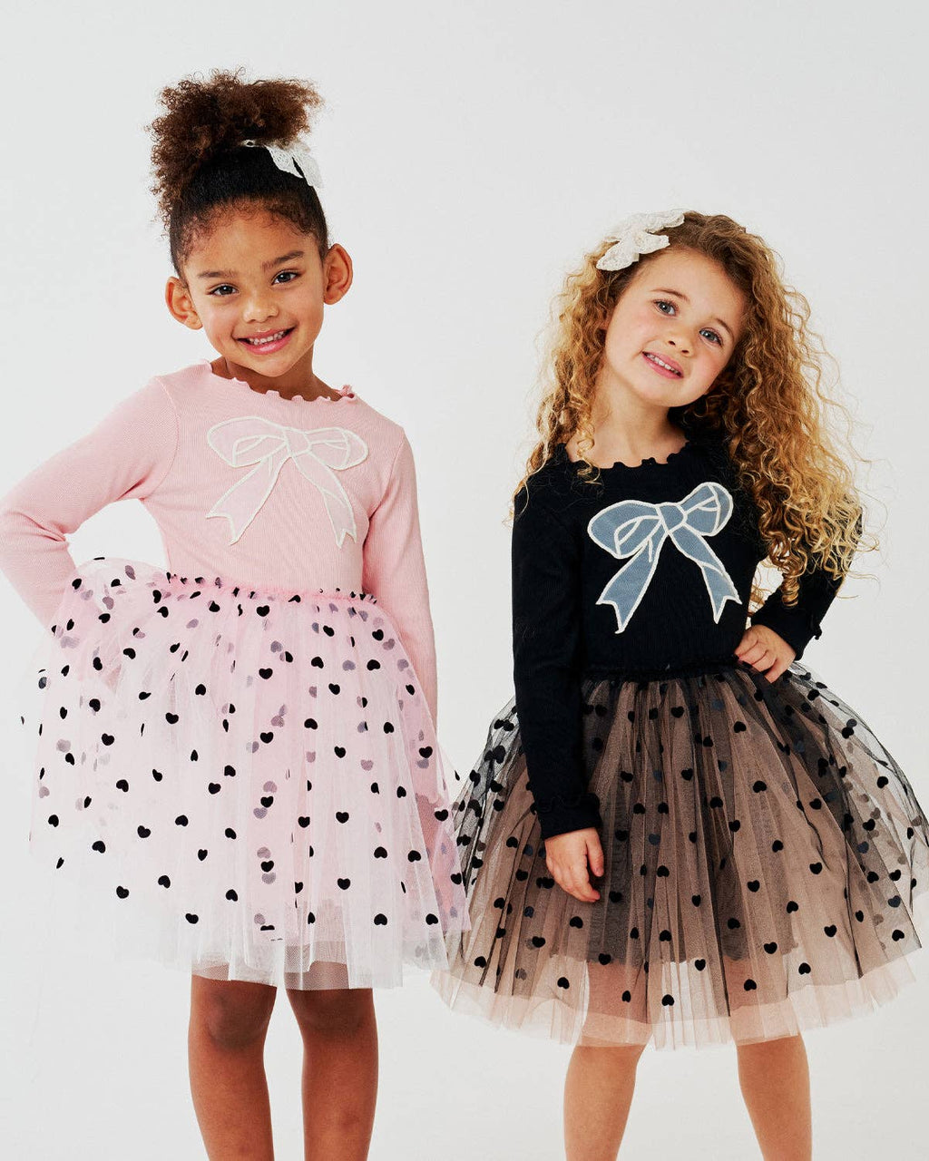 Heart Bow Tutu: Peach / 5