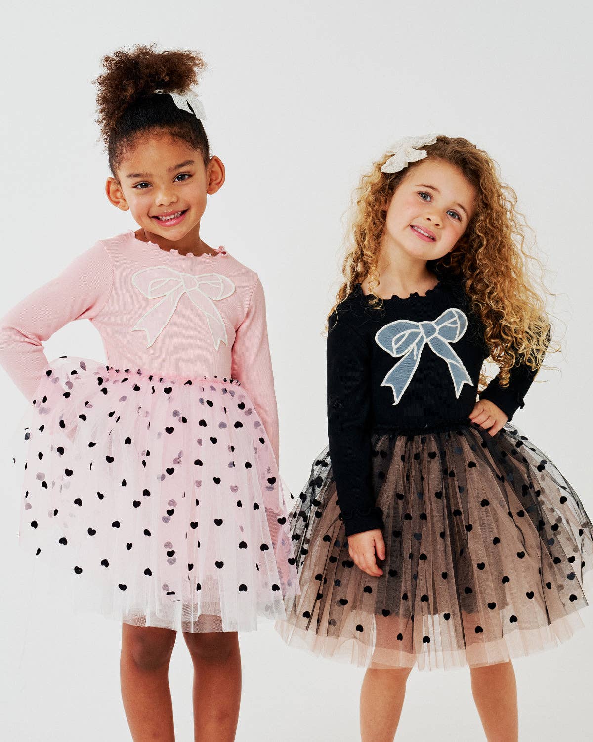 Heart Bow Tutu: Peach / 5