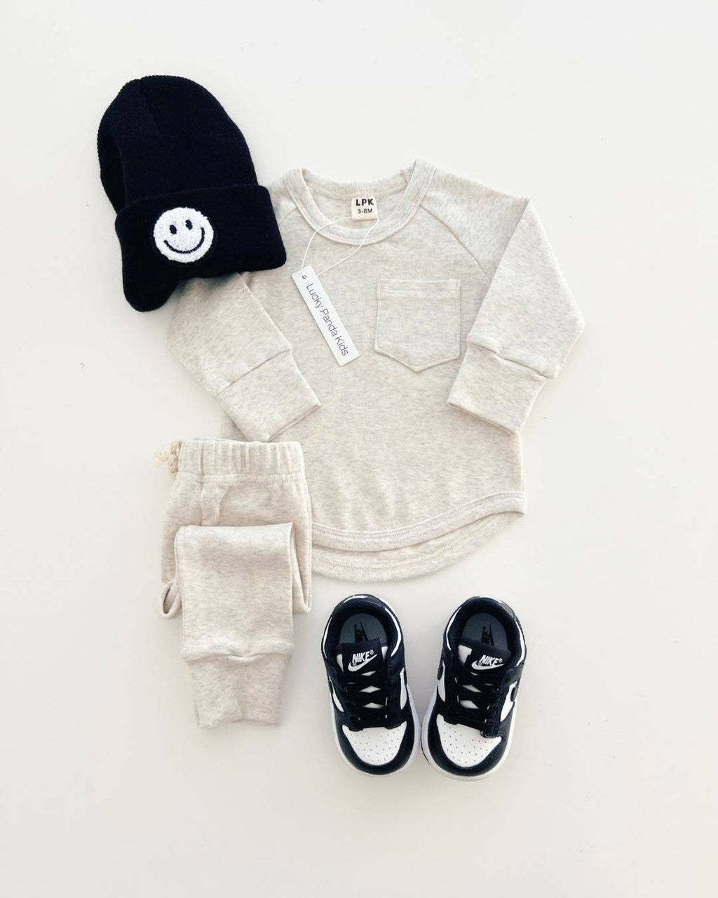 Lounge Set | Oatmeal: 6-12m
