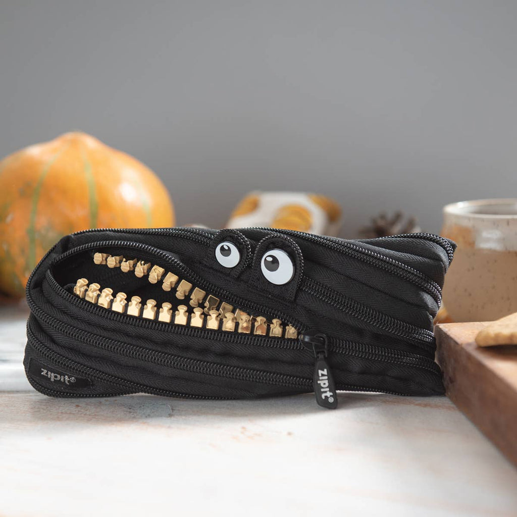 ZIPIT Grillz Monster Pencil Case, Black