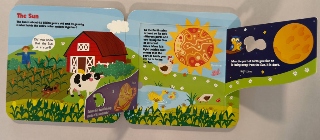 Planets And Stars Fun Flaps (a chunky lift-the-flaps book)