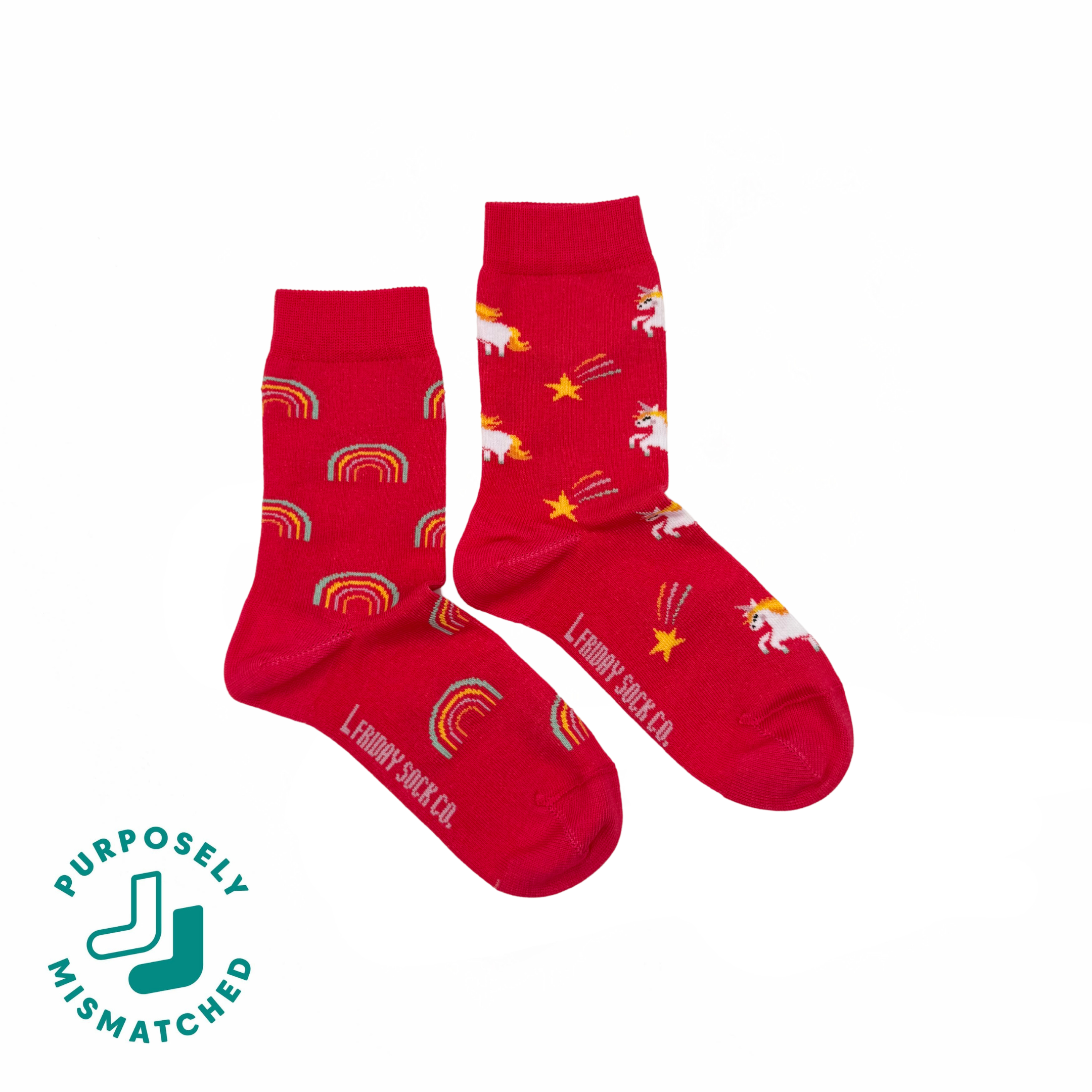 Kid's Unicorn Crew Socks