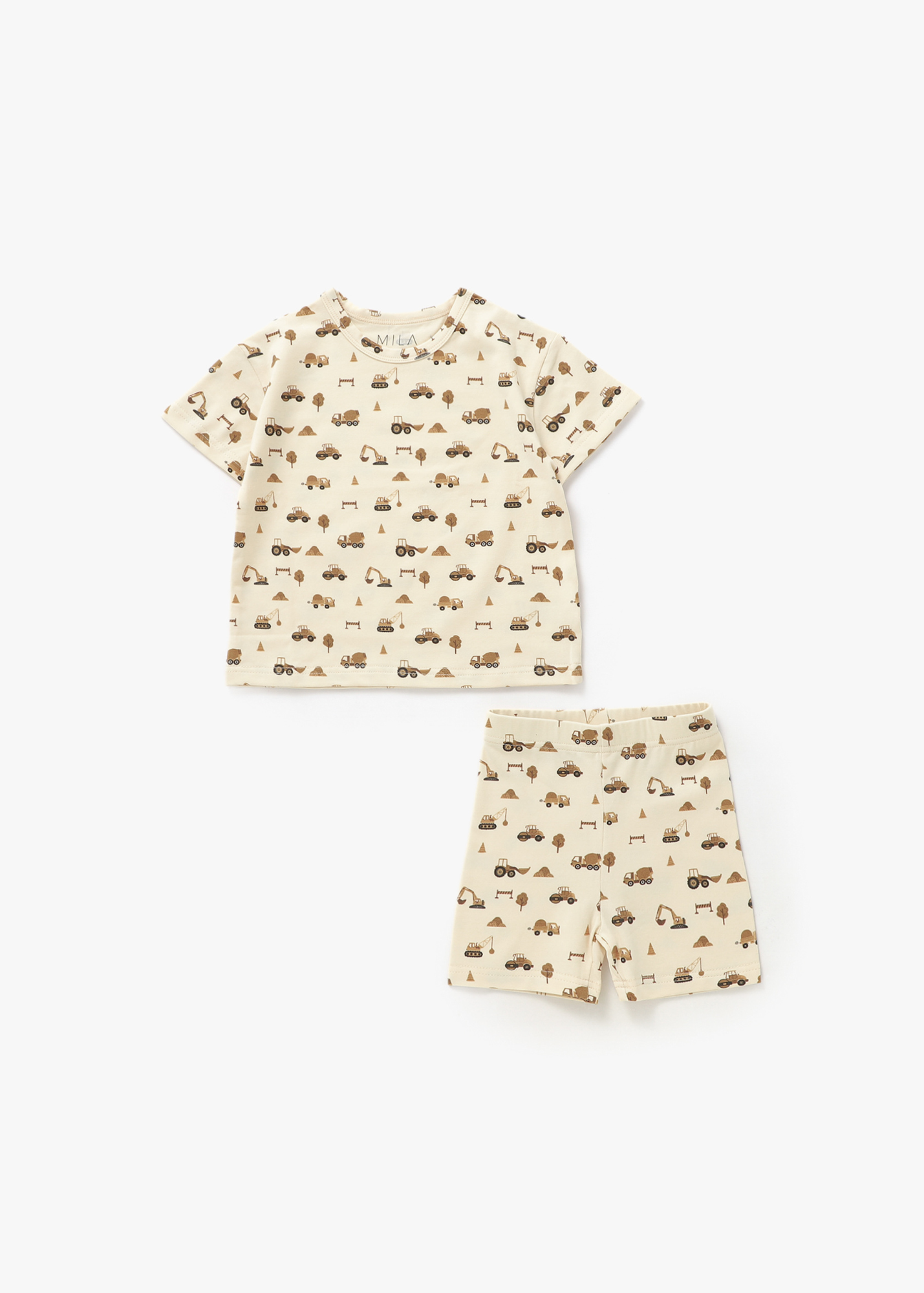 T-Shirt & Short Set | Construction