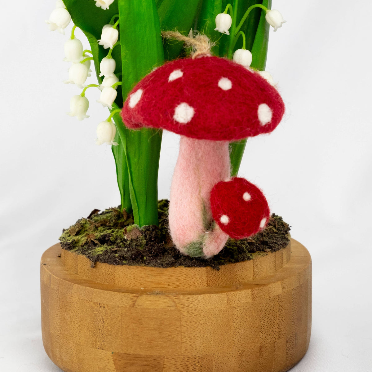 Ornament - Red Spotted Mushroom