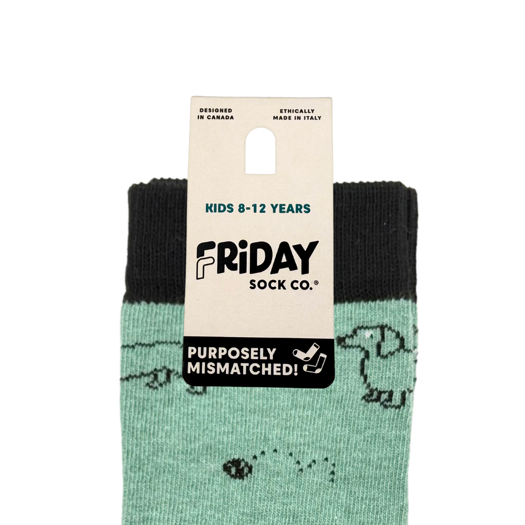 Kid's Dog Crew Socks - Playful Gender Neutral Gift