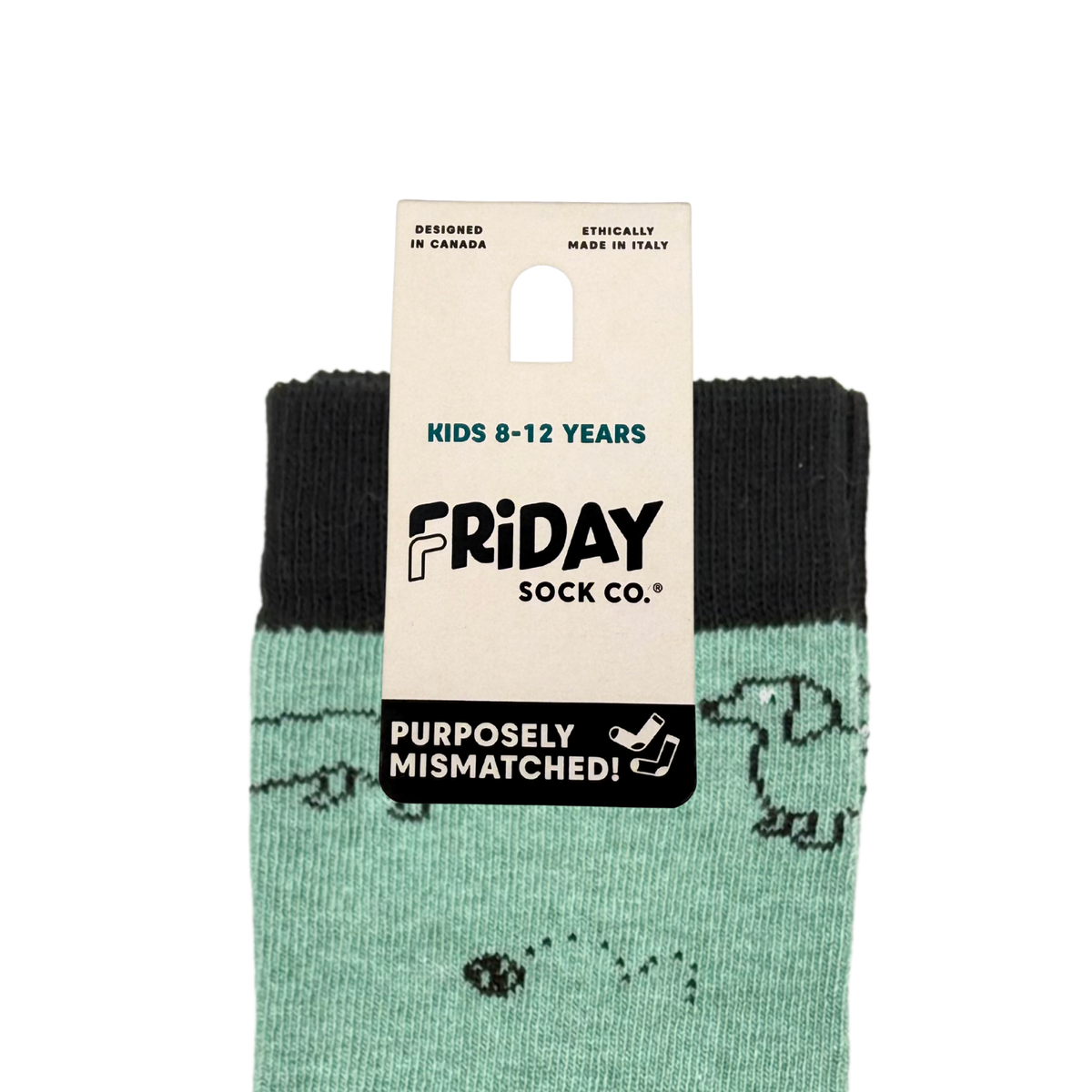 Kid's Dog Crew Socks - Playful Gender Neutral Gift