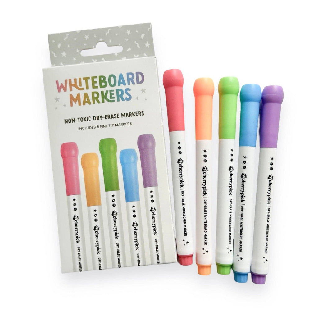 Whiteboard Dry-Erase Markers (5pc): Rainbow
