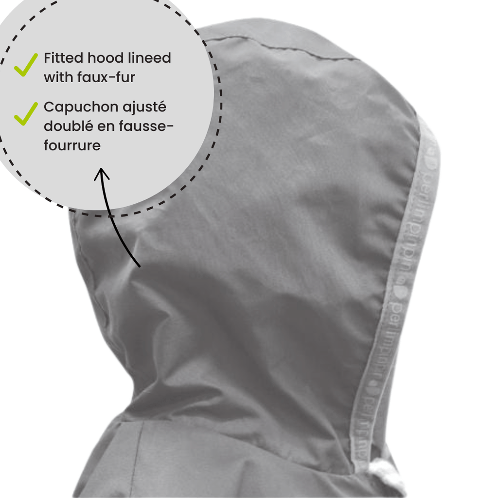 One-piece baby snowsuit - Goggles