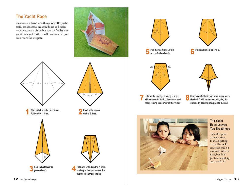 Japanese Paper Toys Kit