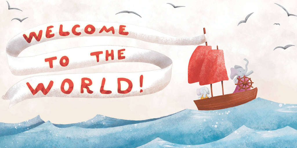 Welcome To The World 7x7 board book