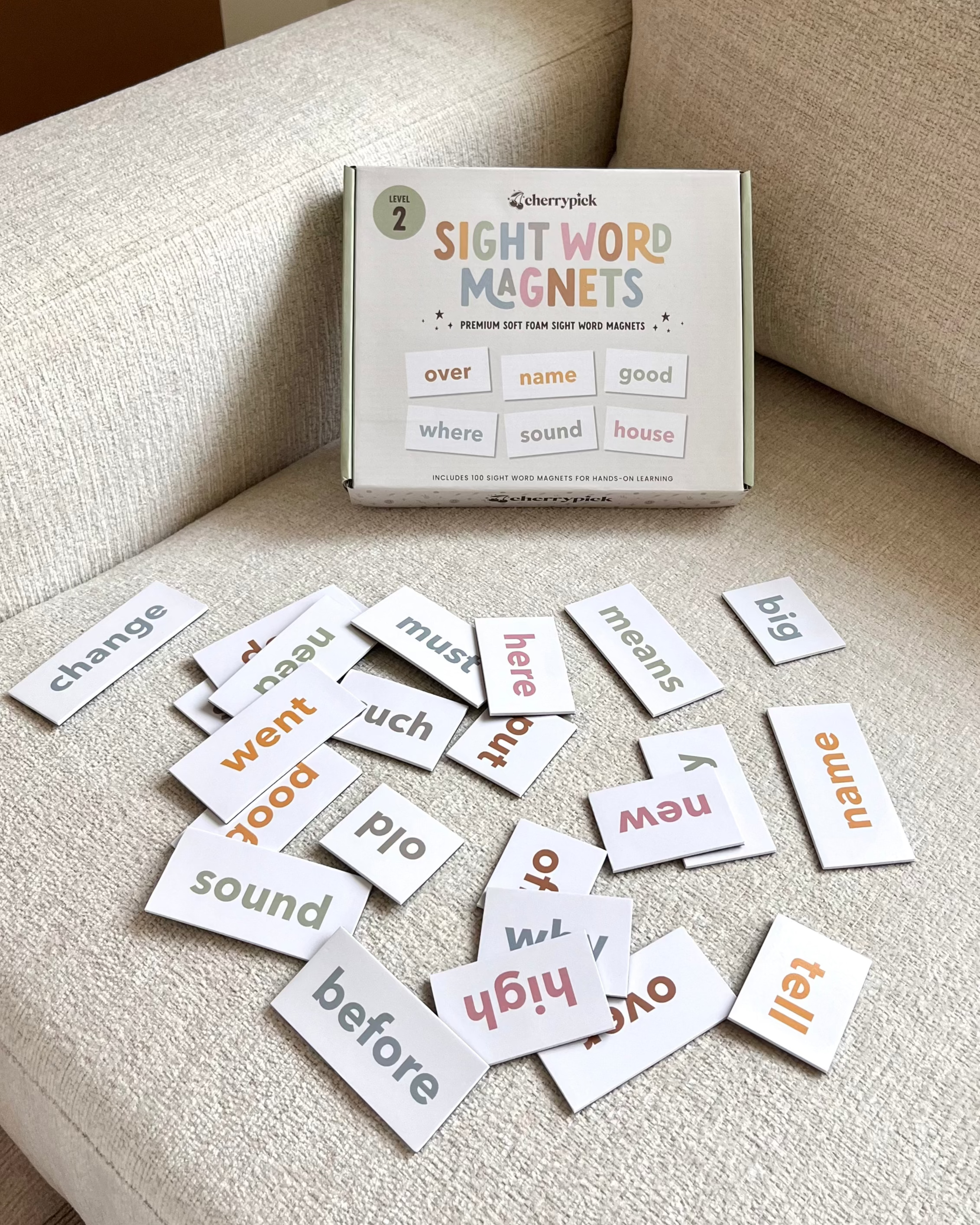 Sight Word Magnets for Early Reading & Literacy: Level 2