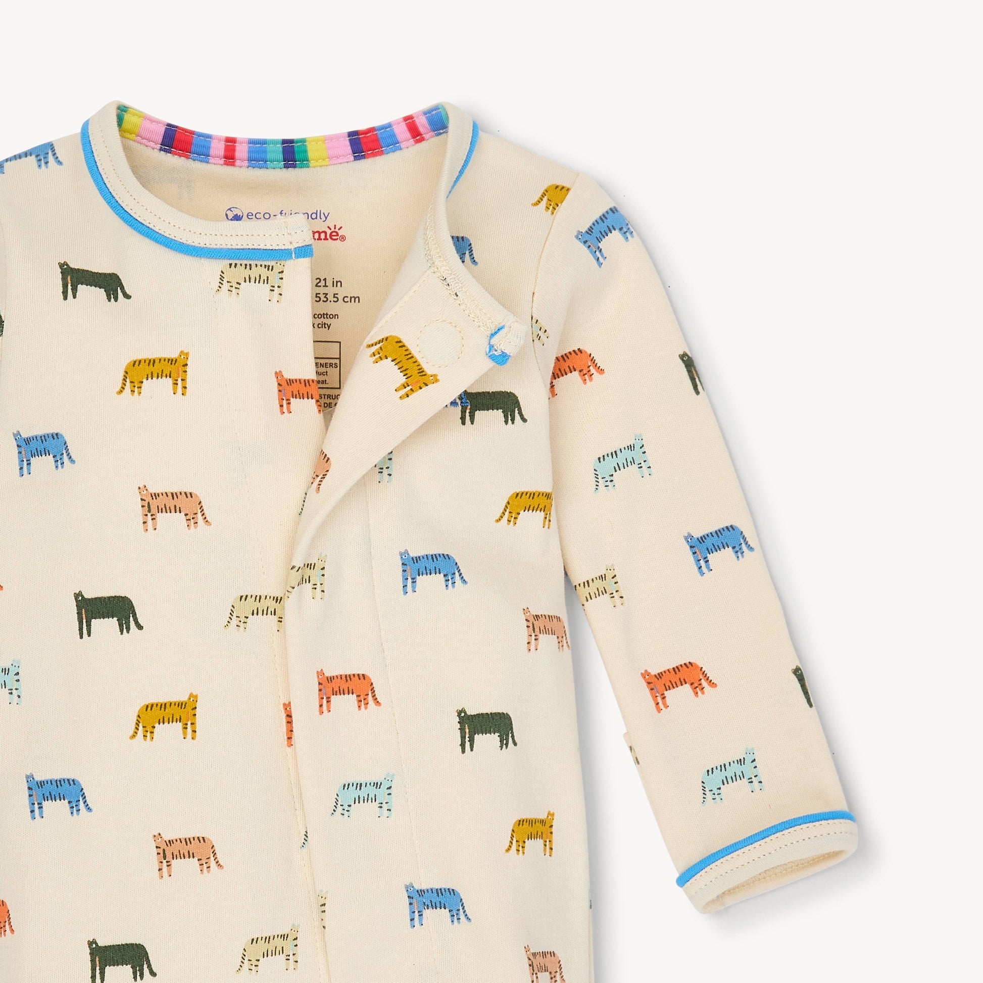 LE TIGRE ORGANIC COTTON FOOTIE