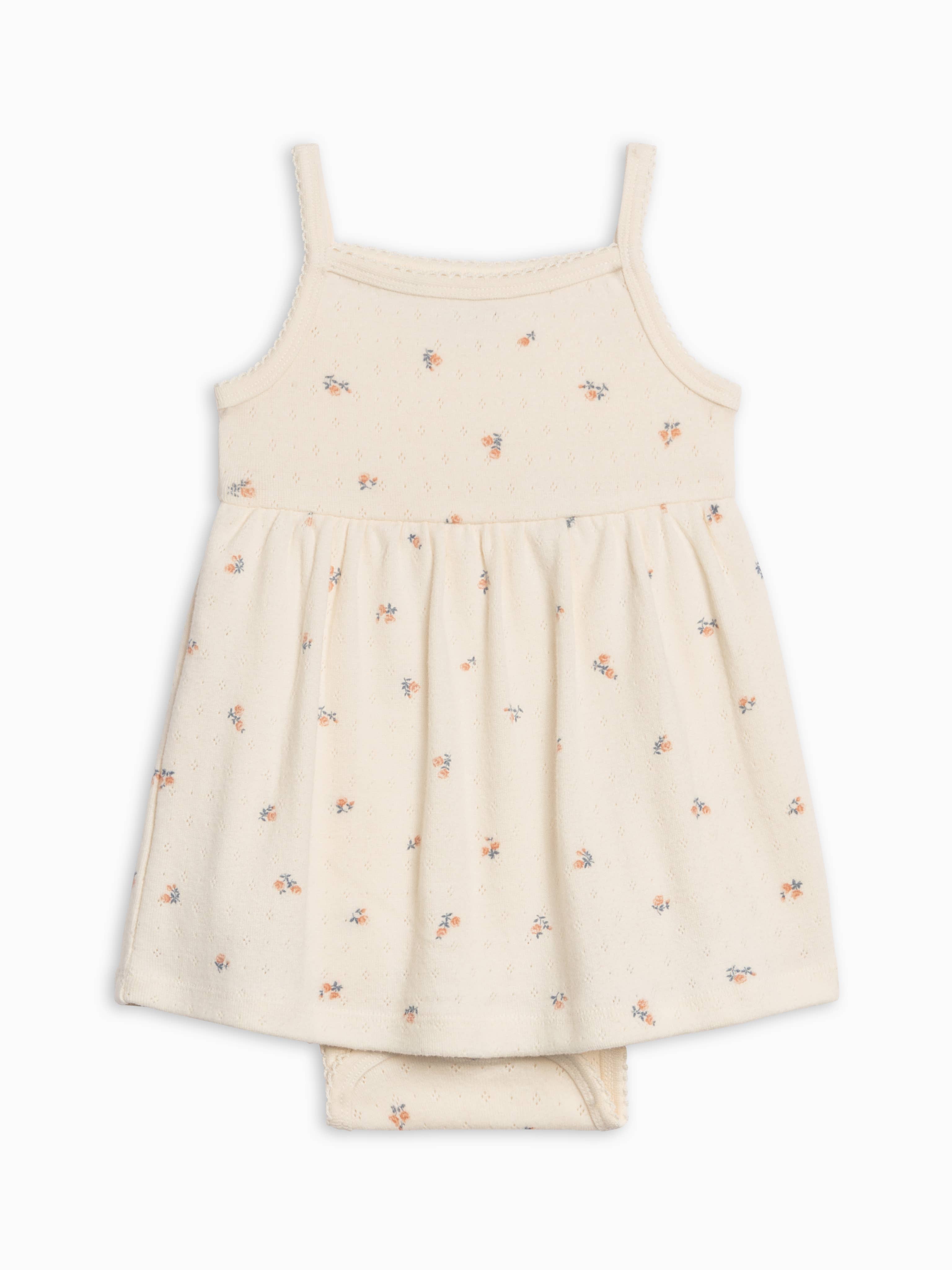 Soleil Pointelle Bodysuit Dress