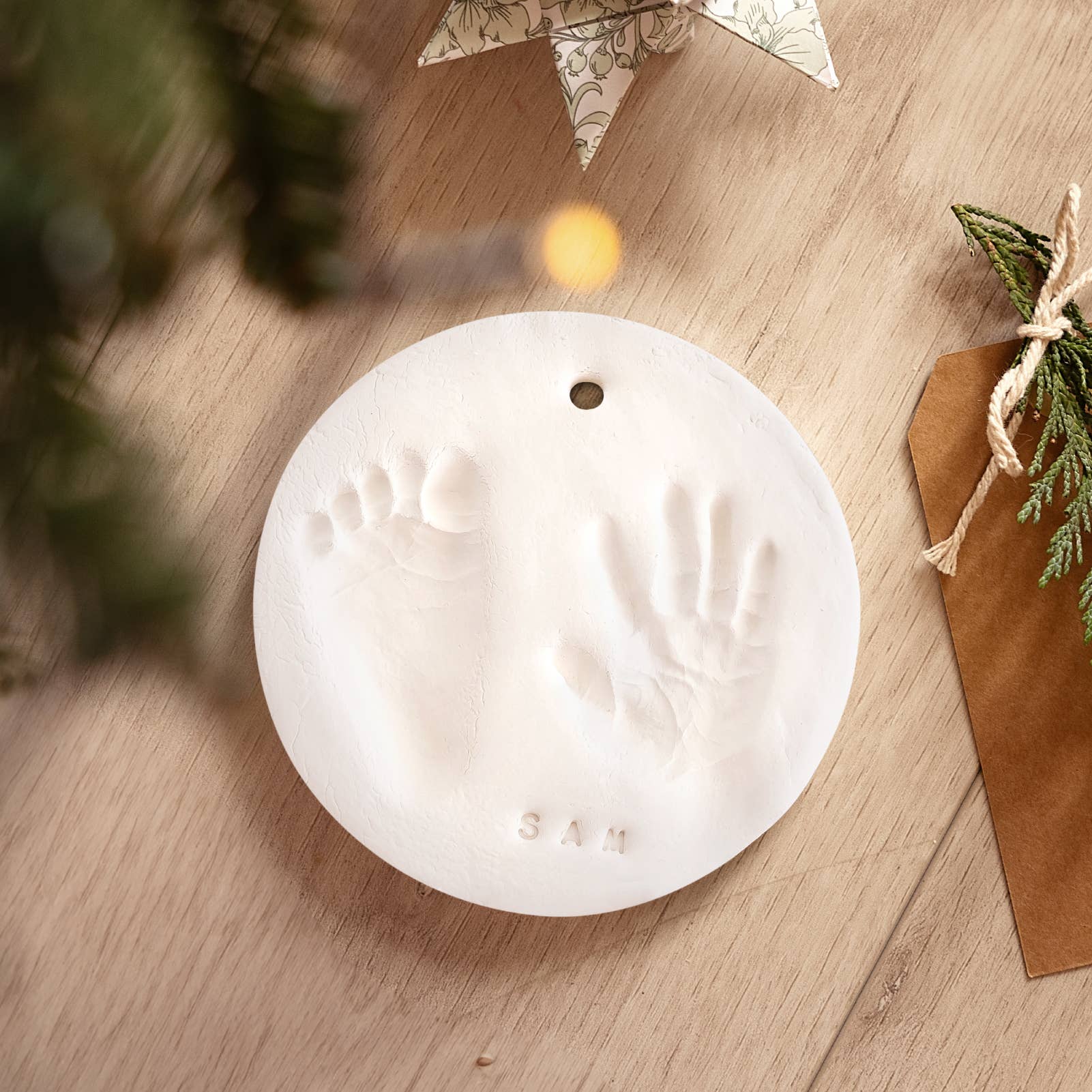KeaBabies Precious Baby Keepsake Ornament (Multi-Colored)