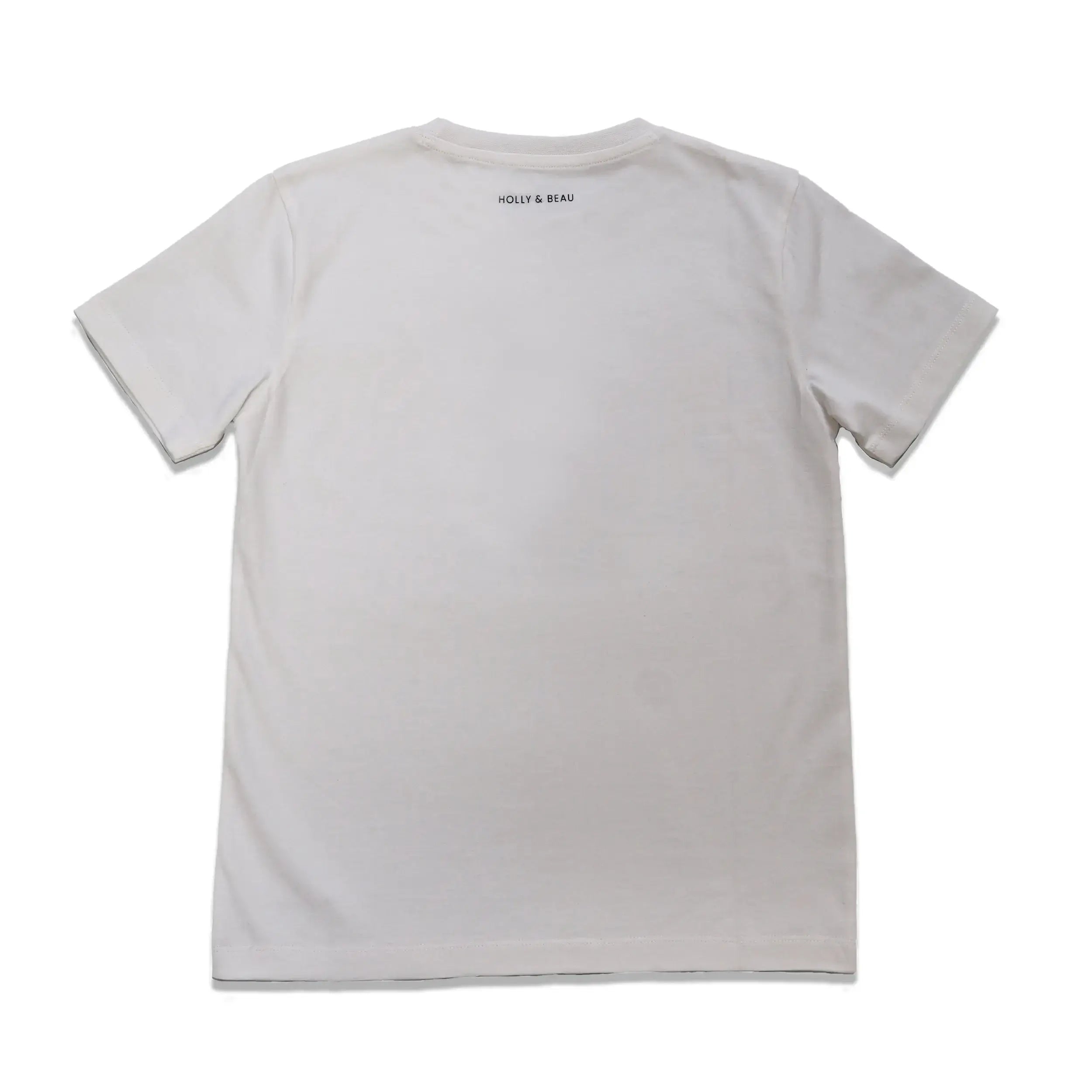 Organic Cotton White Turtle Kids T-shirt
