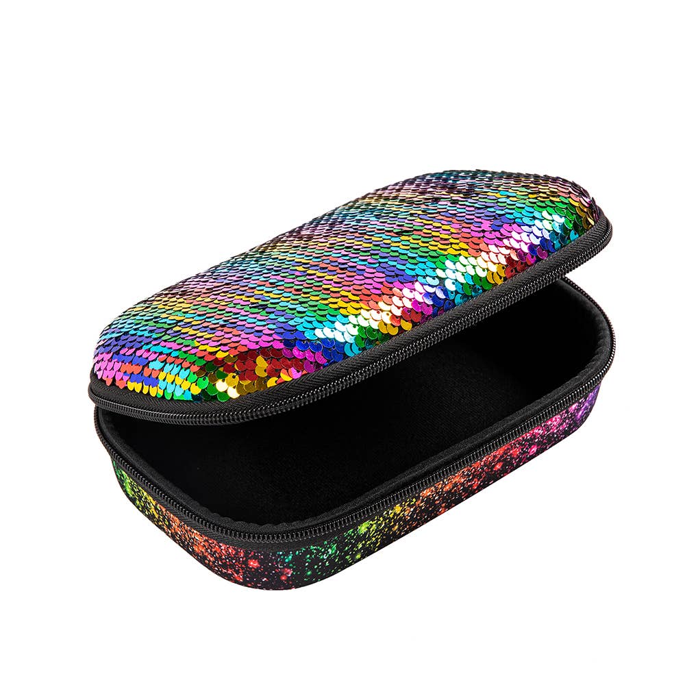 ZIPIT Sequin Pencil Box