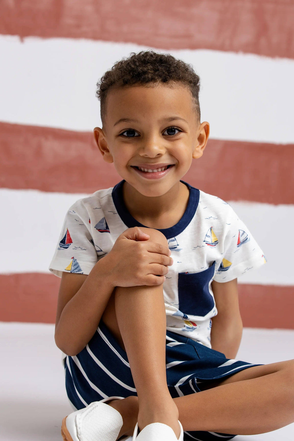 Kids Short Sleeve Crewneck Tee - Little Skippers