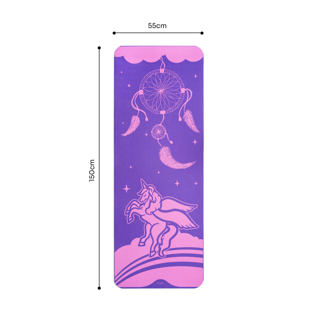 Kid's Unicorn Dreamcatcher Yoga Mat