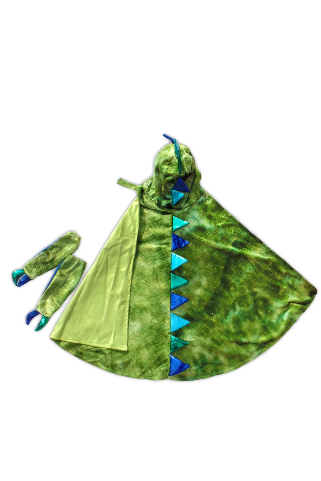 Green Dragon Cape With Claws