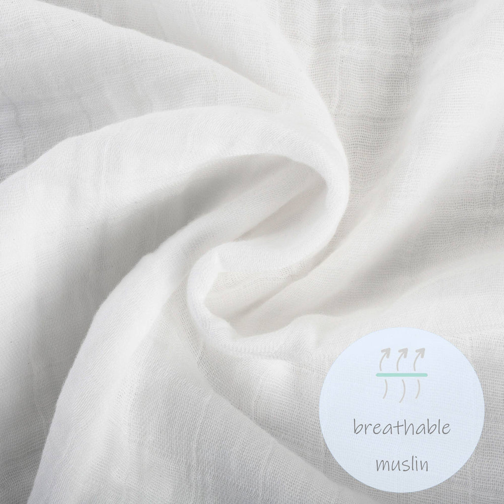 Whale, Whale, Whale Baby Muslin Swaddle Blanket