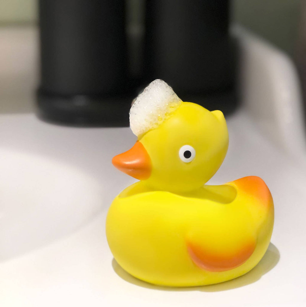 Natural Rubber Ducky Non-Toxic Bath Toy, Mold-free design