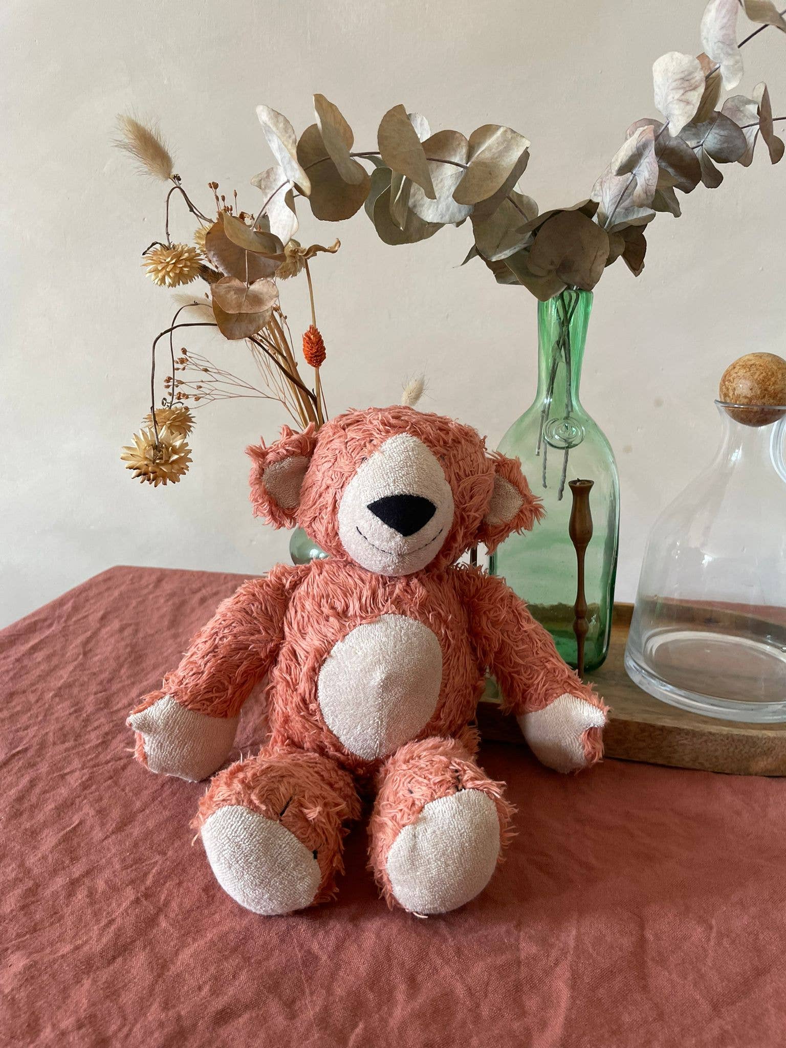 Bon Bon Teddy Bear Cuddly Toy in Soft Organic Cotton