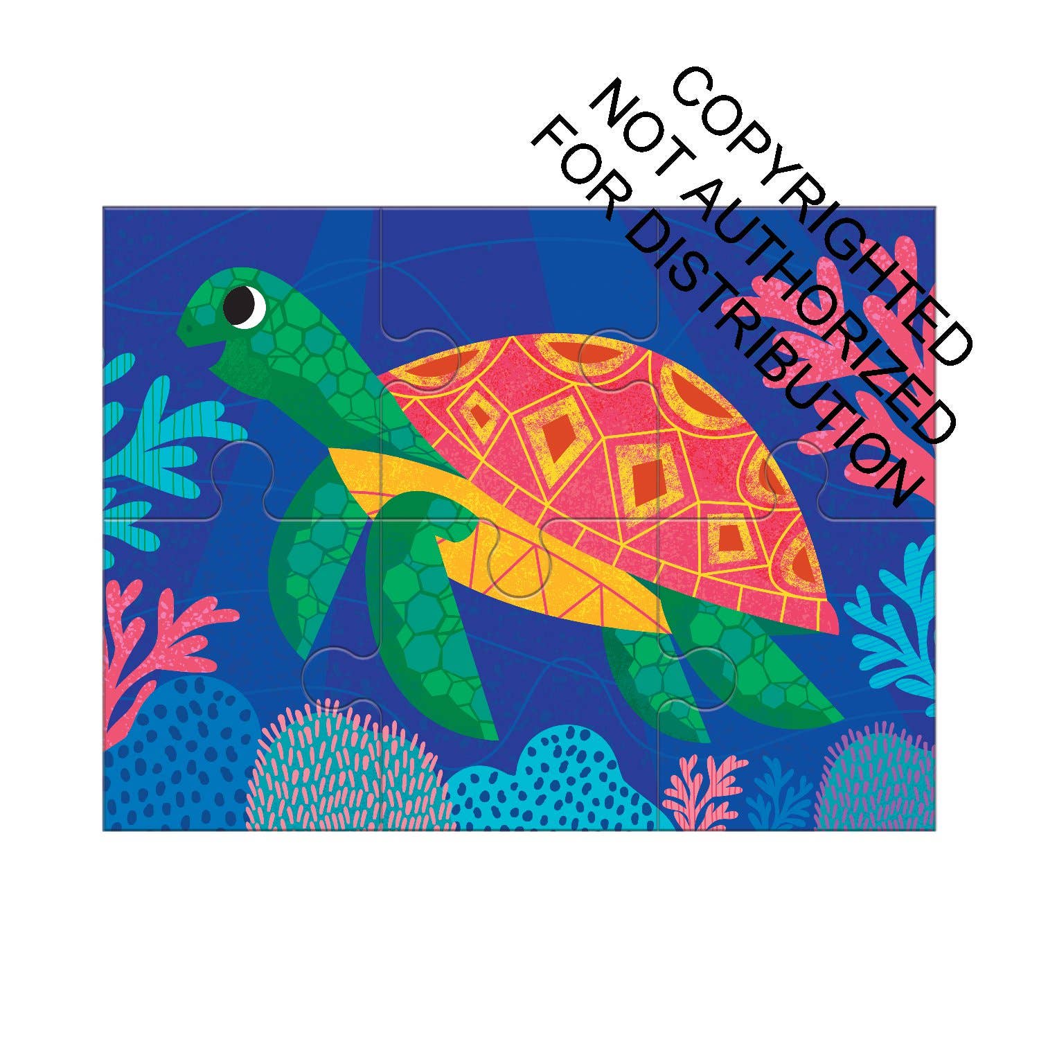 Ocean Friends 4-in-a-Box Puzzle Set