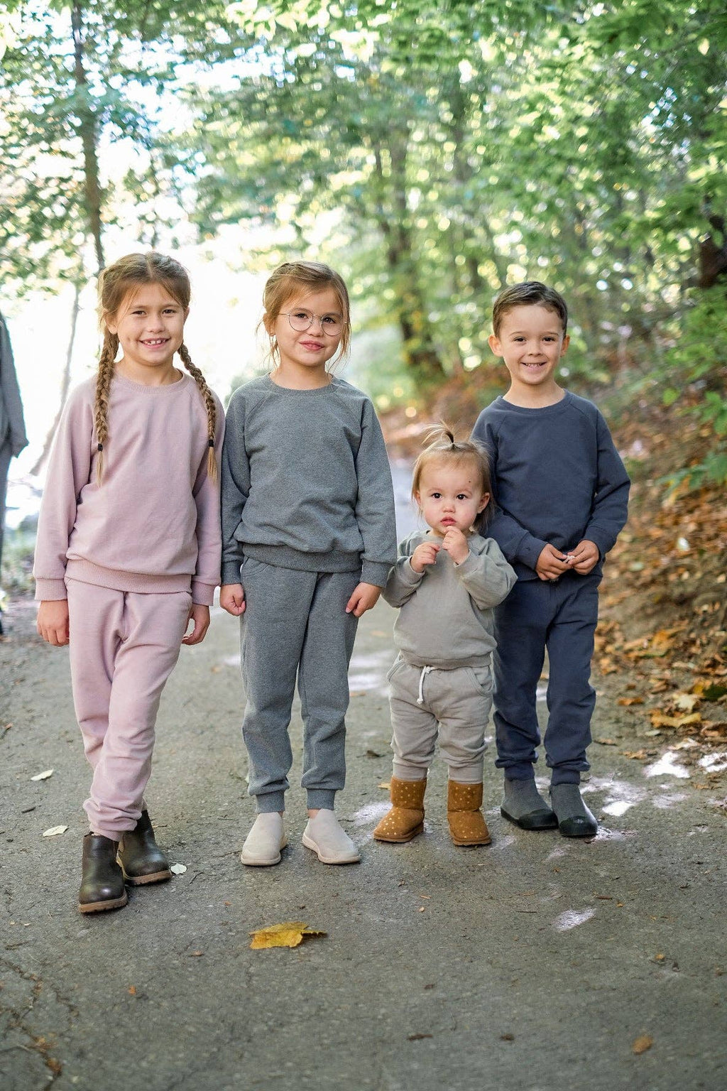 Organic Jogger Set - Grey: