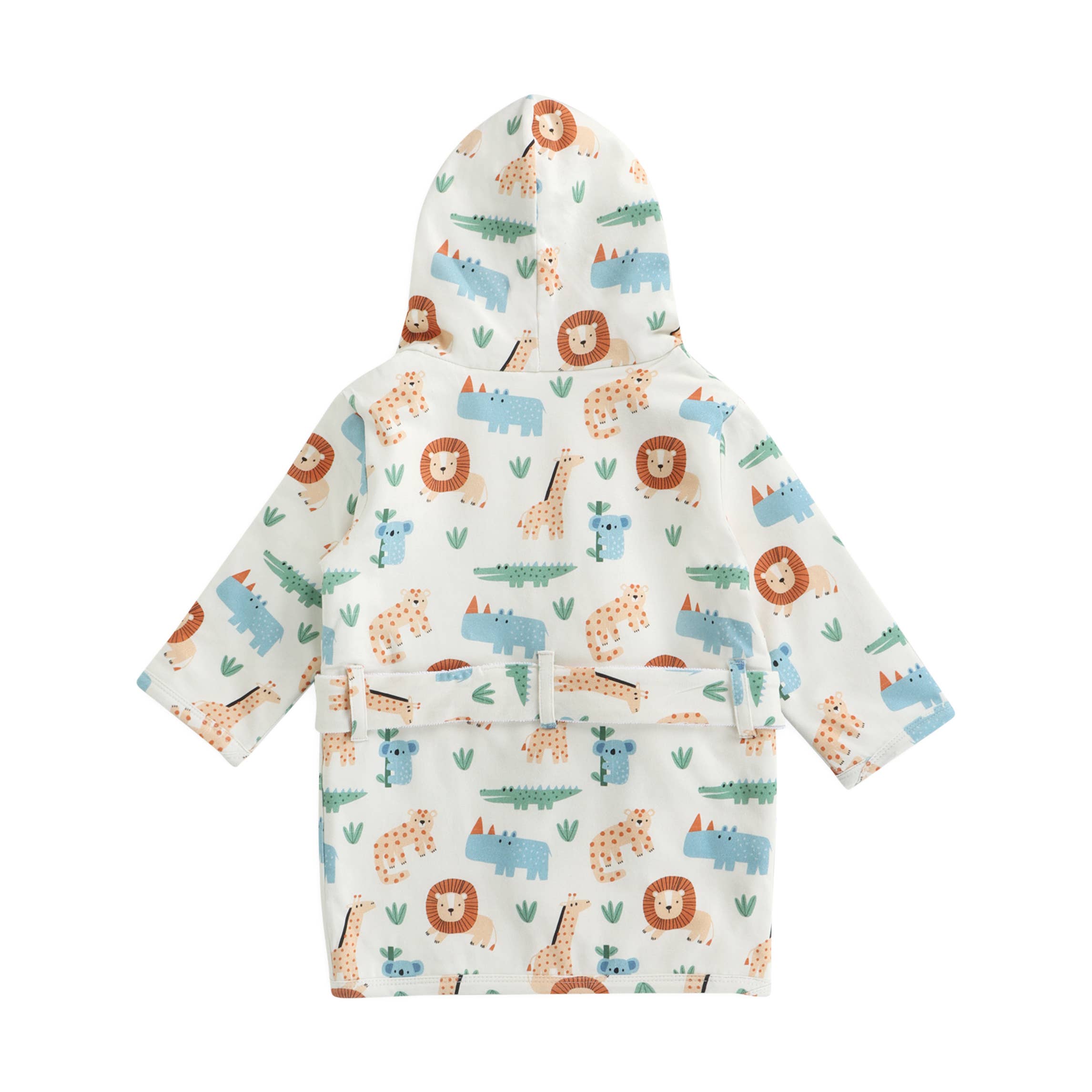 Safari Organic Baby Bathrobe / One Size (0-12M)