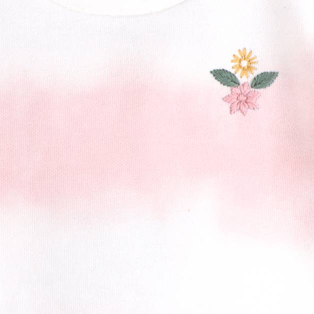Tie Dye Cozy Baby Tee + Shorts Set Organic Jersey