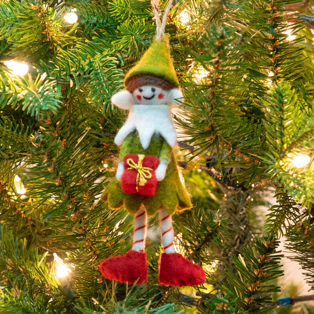 Ornament - Felt Christmas Elf