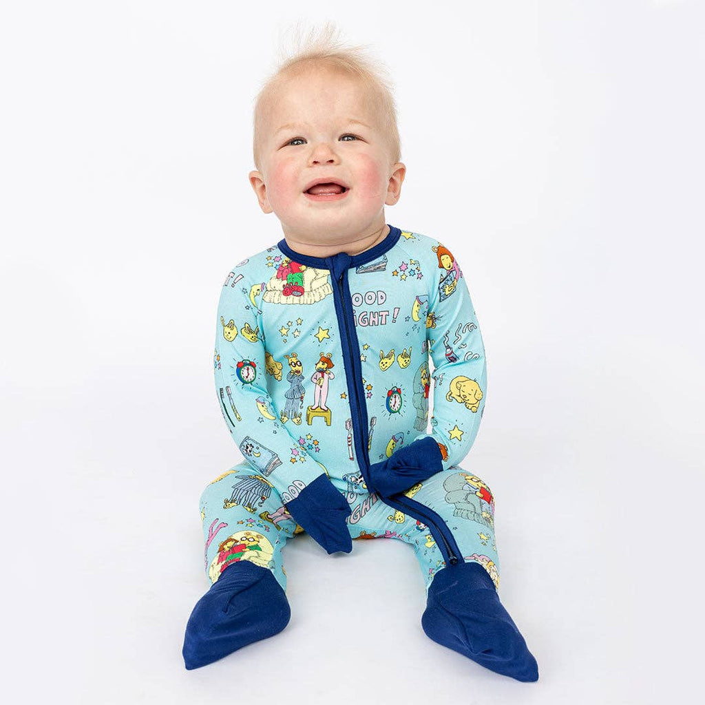 Good Night Arthur™ Bamboo Convertible Footie Baby Pajamas