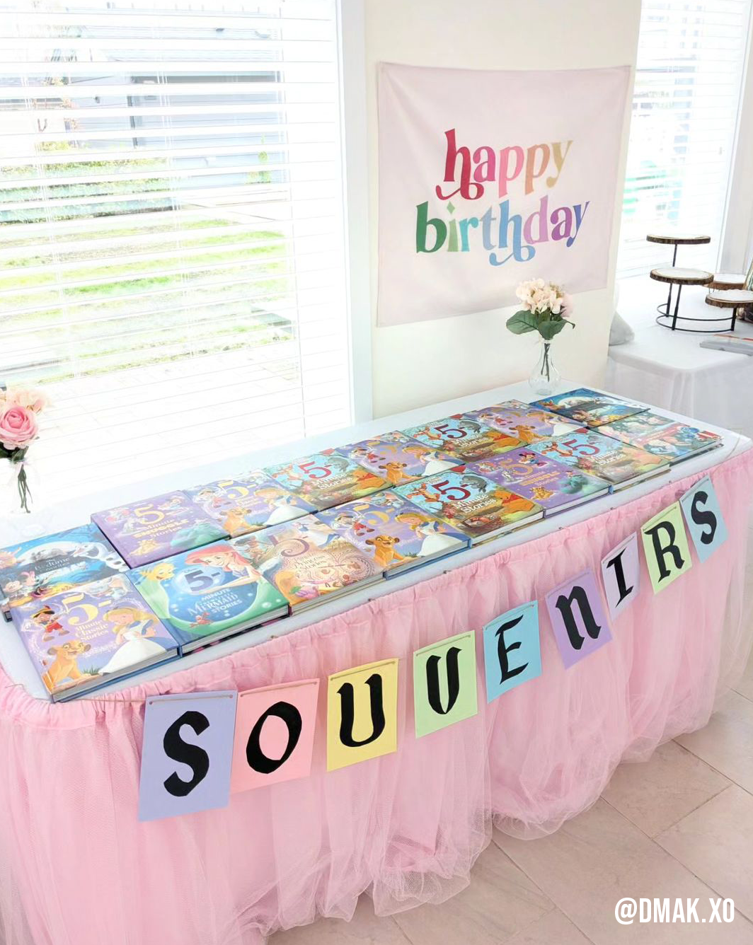 Happy Birthday Banner (Rainbow) | Party Wall Decor Kids: Small 17x13"