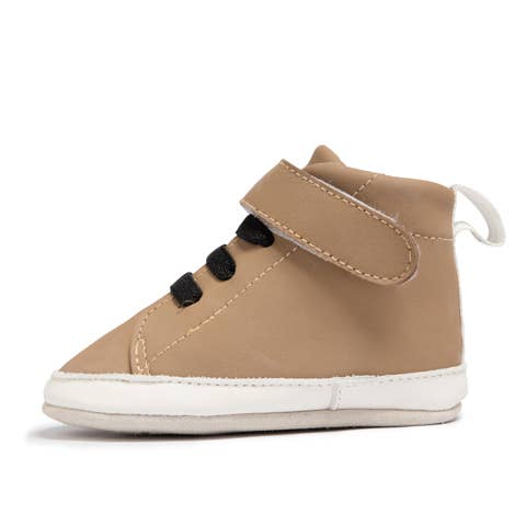 MR MUSTARD - SHOOSHOOS BABY SHOES SNEAKERS BOOTIE: Brown