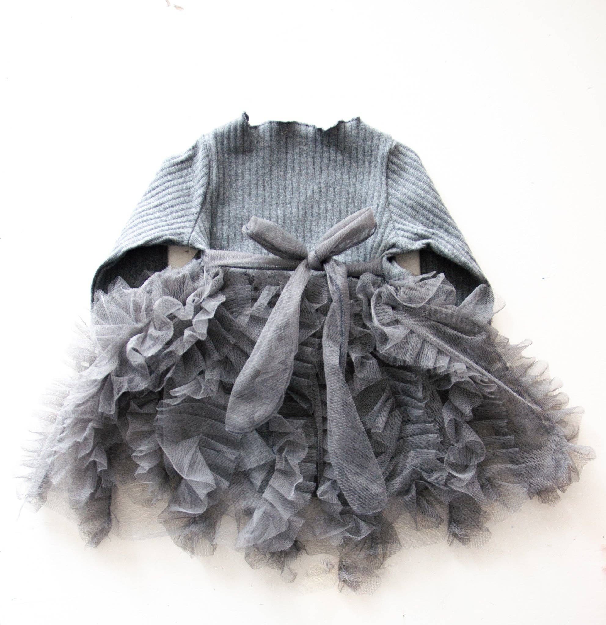 Sophie Party Dress: Grey