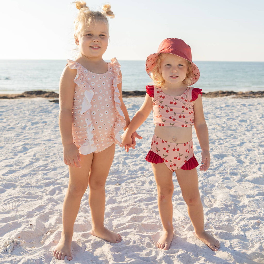 Very Cherry Flutter Bikini Girls Swimsuit