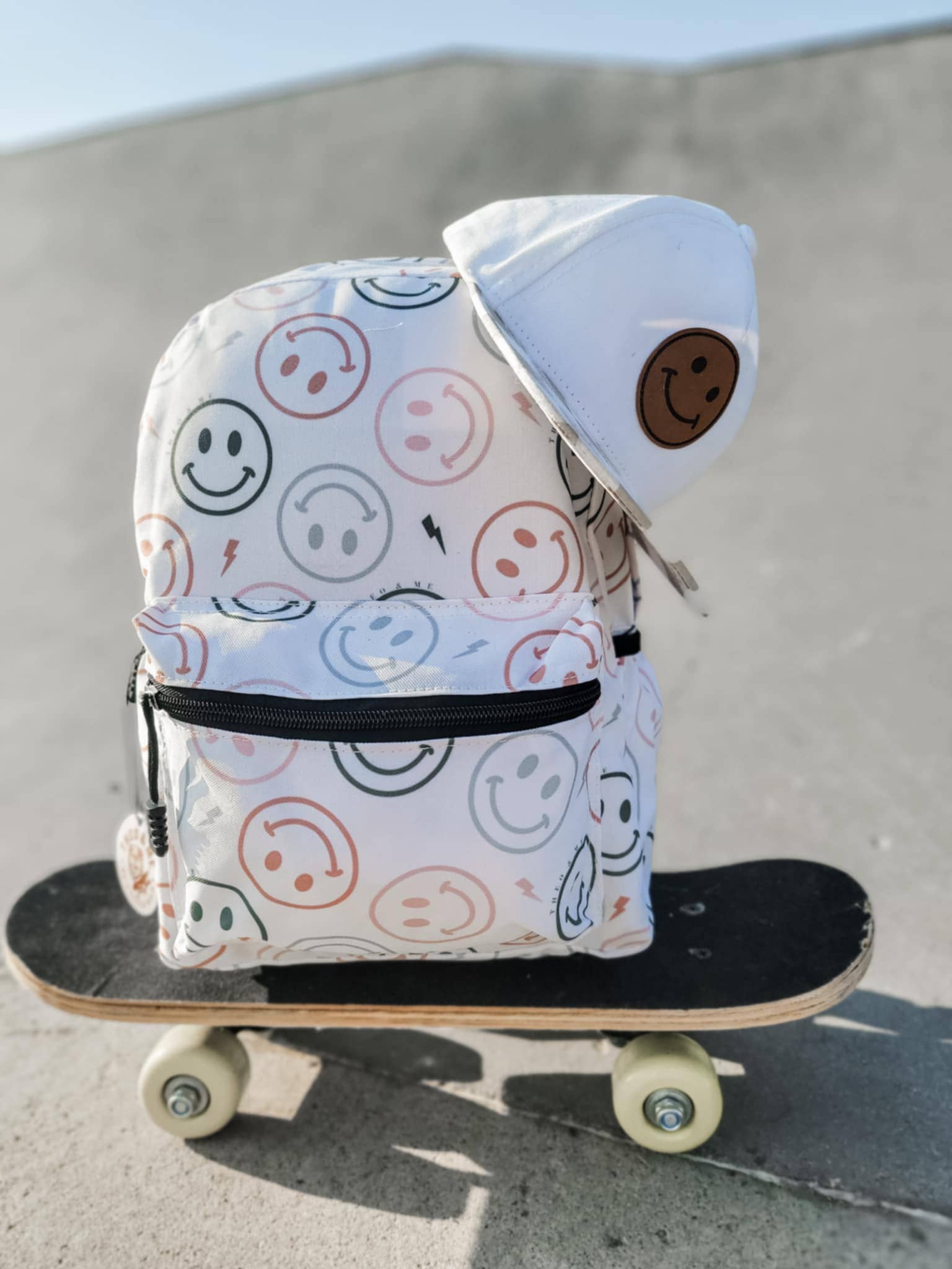 Happy Face Backpack 15 inches