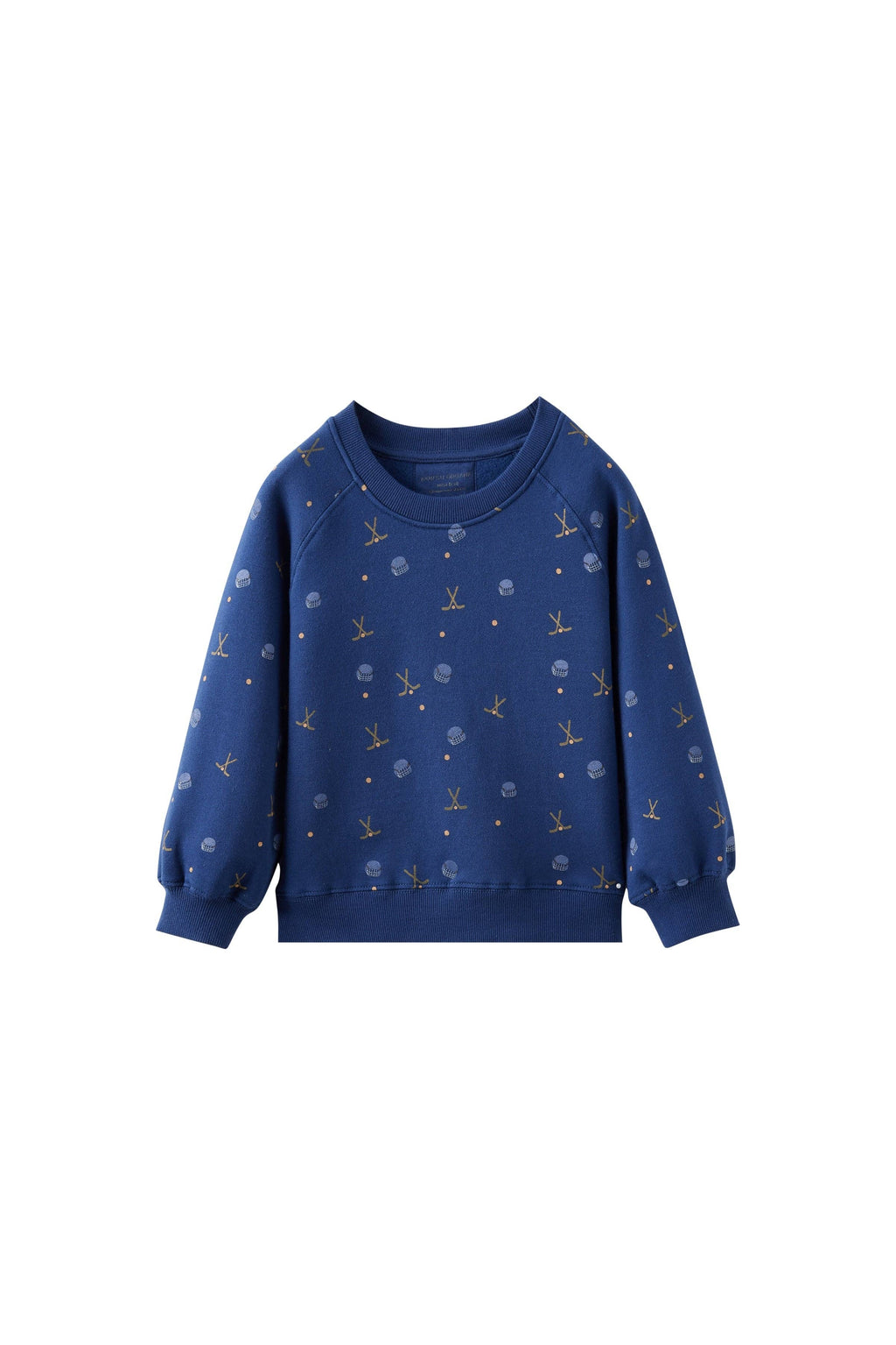 Toddler Organic Fleece Sweatshirt-Hockey