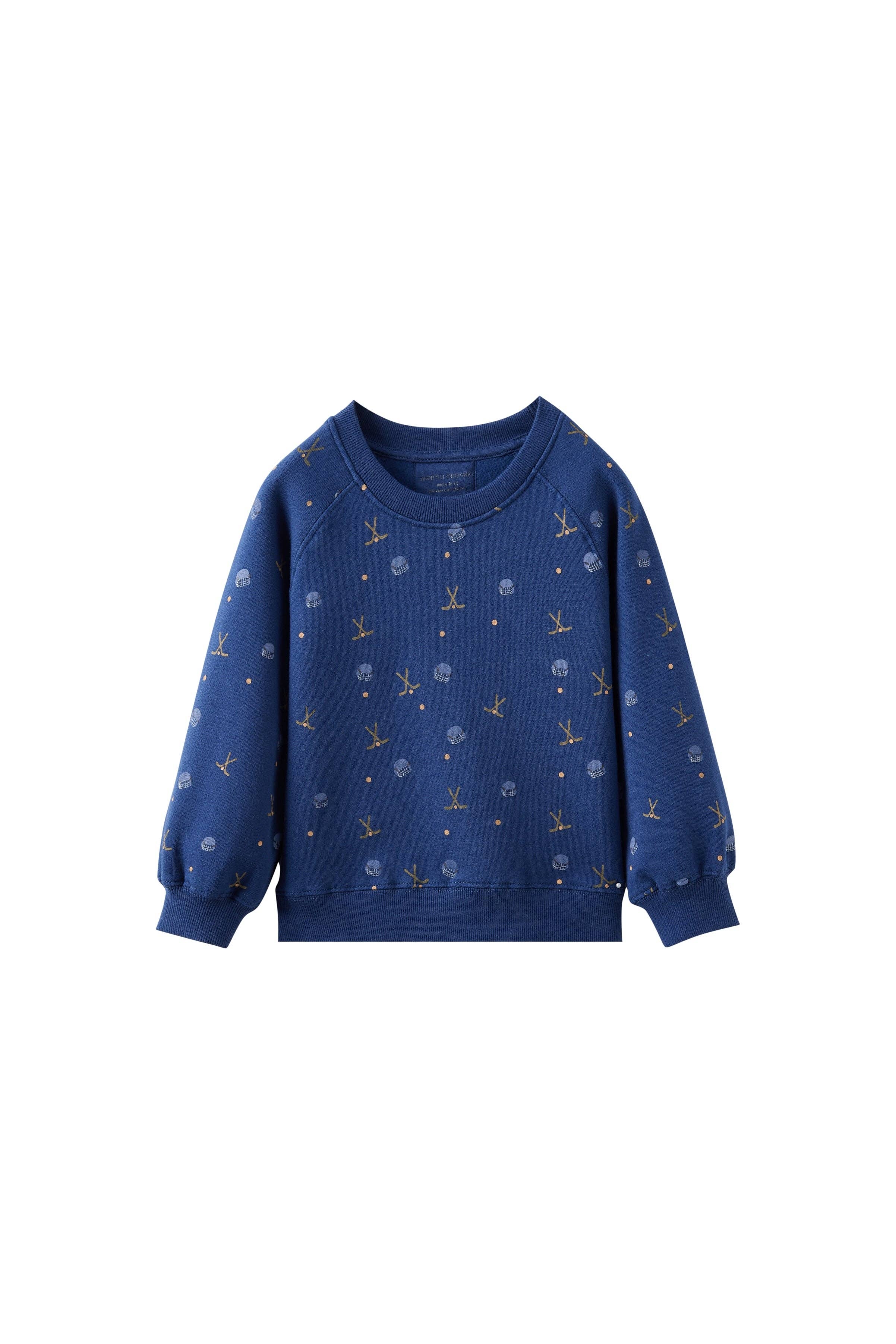 Toddler Organic Fleece Sweatshirt-Hockey