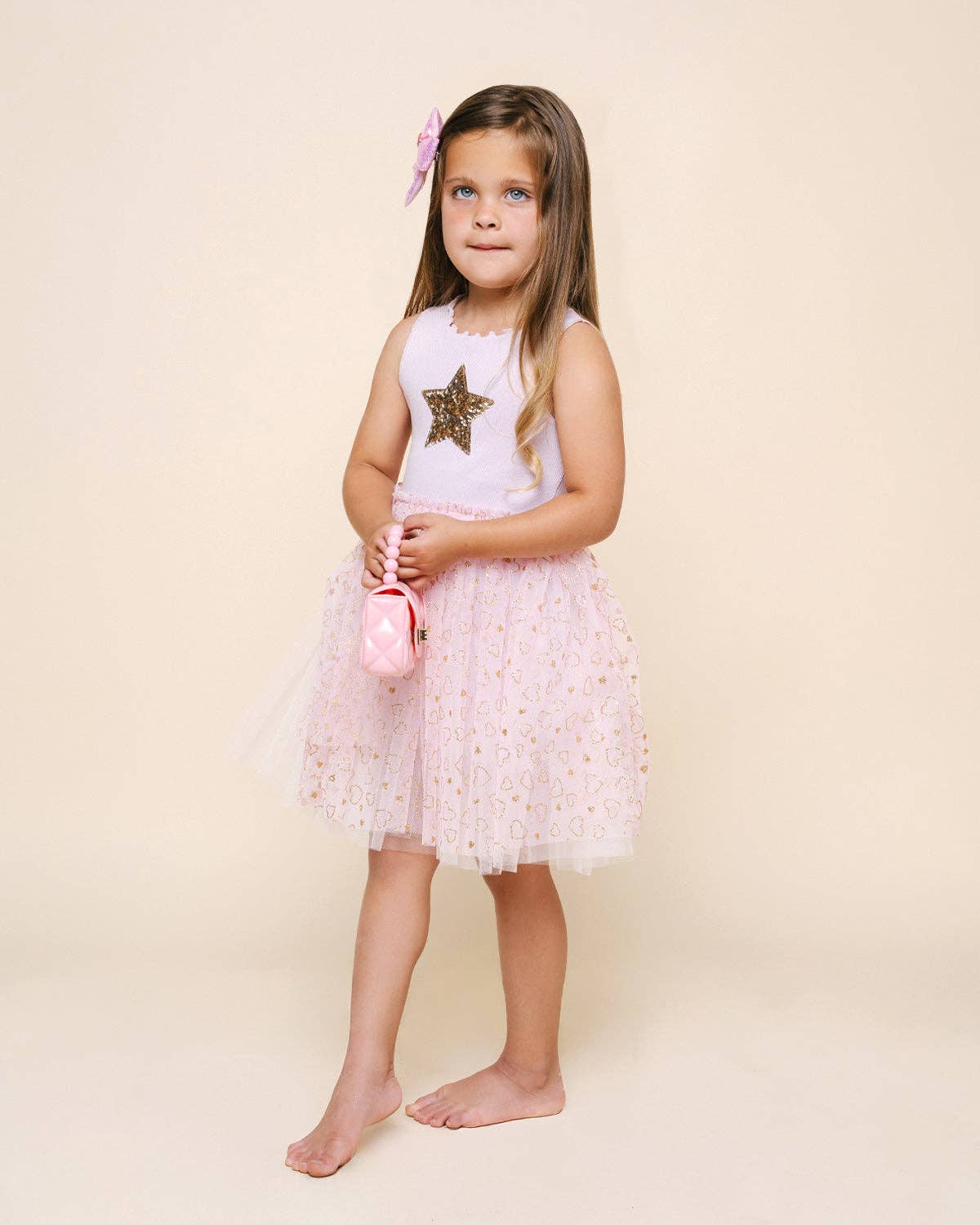 Elodie Tutu Dress: Pink