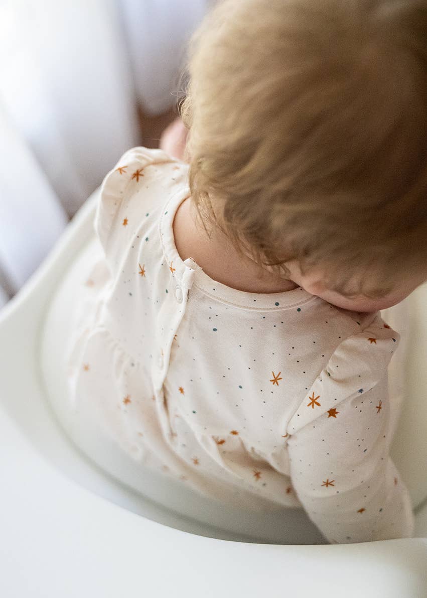 Stars Flare Baby Dress + Bloomer SET Organic Jersey