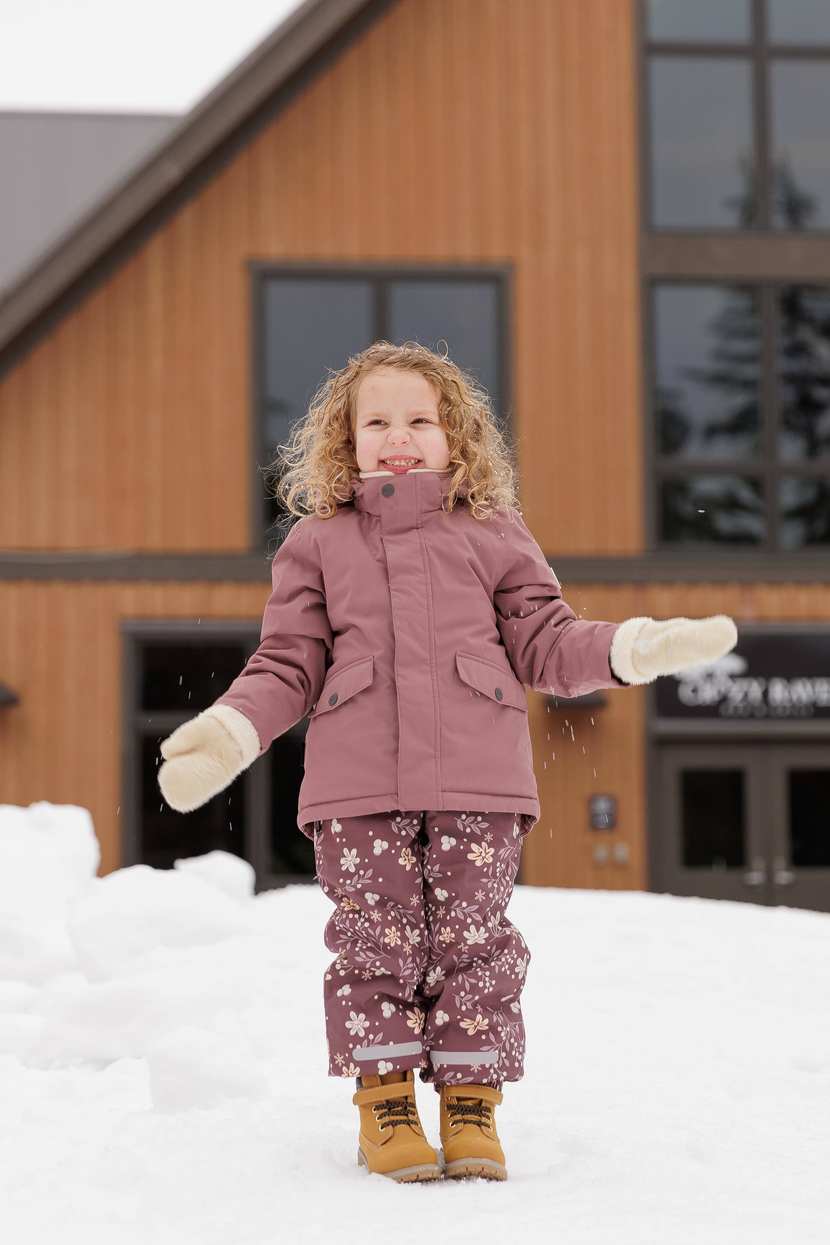 Kids Snow Pants - Cypress Padded - Winter - Kamilla/ Rose Taupe