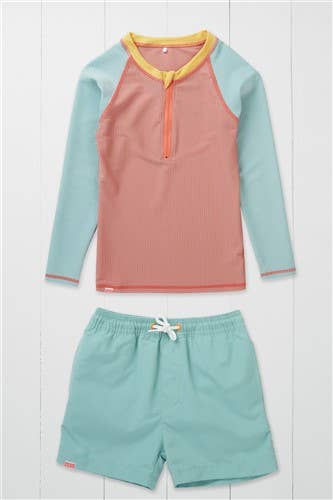 Pistachio Swim Shorts: PISTACHIO Last Size 1-2yrs