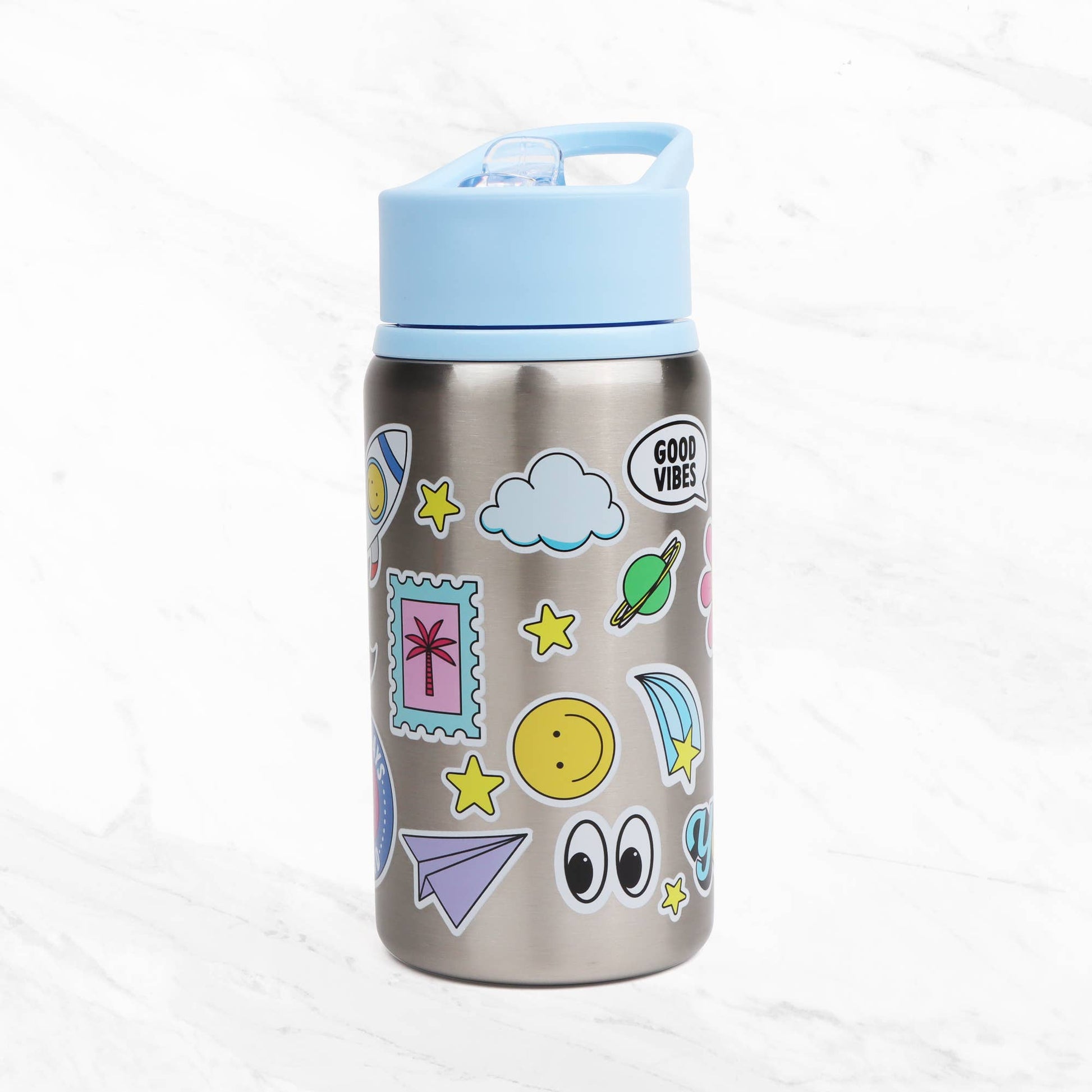 Children’s Sticker Splash  Metal Water Bottle